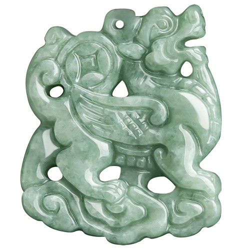 Ciondolo giadeite giada - giadeite, verde