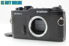 ▶️[ N come nuovo] Corpo fotocamera Voigtlander BESSA-L nero a telemetro dal...