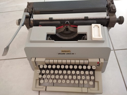 Macchina scrivere olivetti - macchina, da