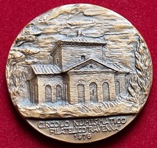 MEDAGLIA CIRCOLO NUMISMATICO DI RAVENNA "GALLA PLACIDIA" - GIANNANTONIO BUCCI -