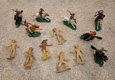 lotto di soldatini di plastica