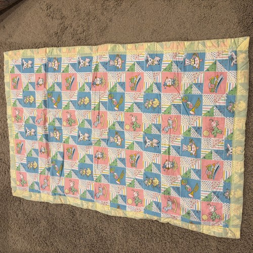 Trapunta bambino vintage fatta - bambino,