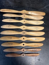 Elica In Legno Aviomodellismo Aereo Modellismo Vintage