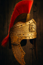 Elmetto Armatura Medievale Re