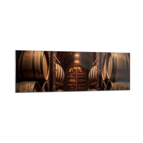 Quadro vetro 160x50cm vino - 160x50cm,