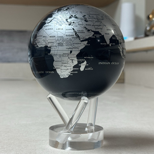 Mova globo nero e argento - -,