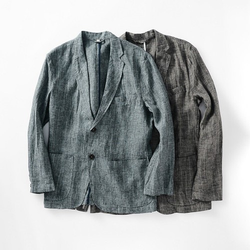 Homme lin rayure costume - homme,