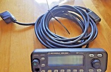 Motorola MCS 2000 Model 2 VHF/UHF Control Head Faceplate con cavo HKN61112B 17 piedi