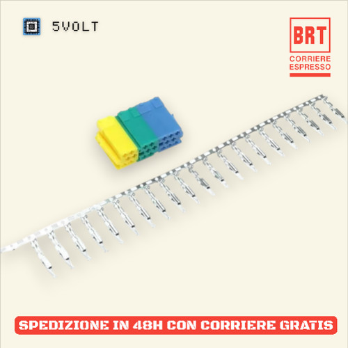 Connettore mini iso completo - connettore,