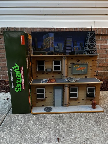 Diorama neca tmnt cartoon nyc - tmnt,