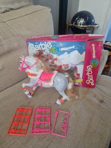 Barbie blizzard ski - barbie, fun