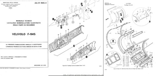 104 starfighter jet parts - jet,