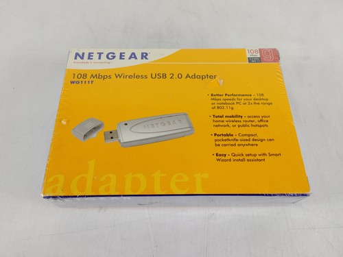 Nuovo netgear wg111t 108 mbps - nuovo,