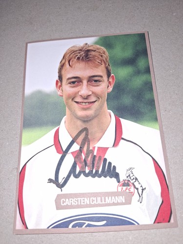 Biglietto autografo carsten - biglietto,