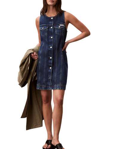 Vestito jeans donna calvin - jeans,