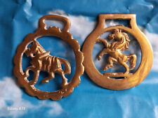 COPPIA ANTICHI FREGI OTTONE