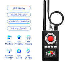 Rilevatore scanner antispia K88 2023 fotocamera RF GSM audio bug finder segnale tracker