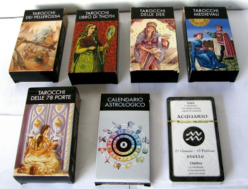 Lotto mazzi tarocchi - 7, lo