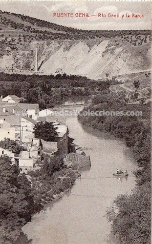 Postal puente genil rio - puente,