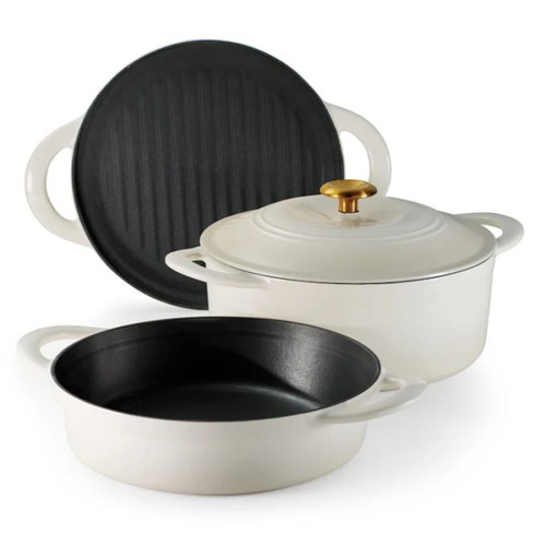 Set pentole impilabili in - set, 3