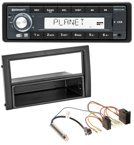 Autoradio continental mp3 aux - continental,