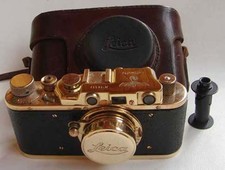 Leica II D Luftwaffe copia oro