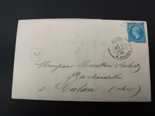 LOT#450 NAPOLEON 22 SUR LETTRE