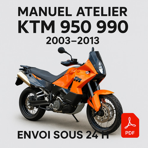 Manuel atelier ktm 950 990 - ktm,