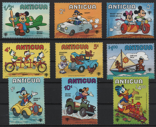 Set personaggi disney - set, 1980
