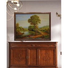 quadro dipinto a olio su tela