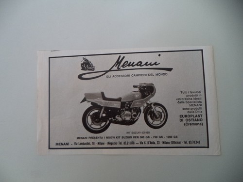 Advertising pubblicità 1980 - advertising,