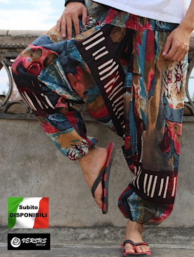Pantaloni uomo harem alla - pantaloni,