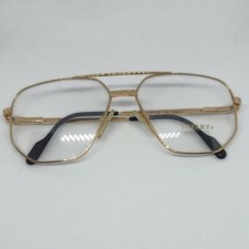 TIFFANY 23K Gold Plated Occhiale da vista mod. T61 NUOVI Originali Vintage