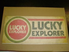 ADESIVO - DECALO "LUCKY EXPLORER" X SEMICARENA SX. CAGIVA OLD --- 800073940