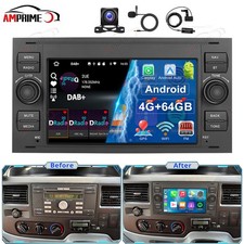 DAB+ Android 15 Carplay per