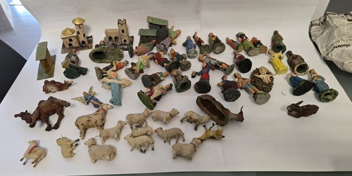 Blocco statuine presepe - blocco,