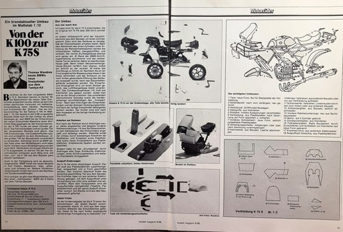 Moto bmw 100 conversione in - moto,