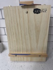 ARTINA Cavalletto in legno con tavolozza pennelli vernici acriliche 