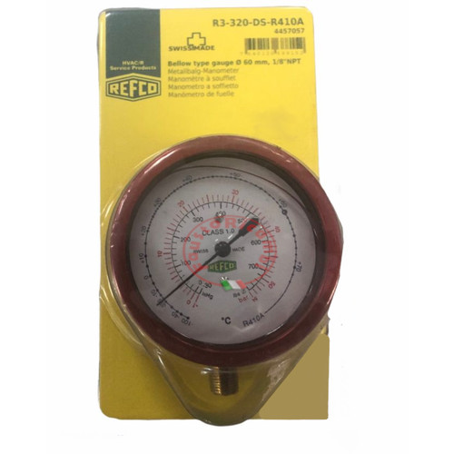 Refco manometro radiale r410 - refco,