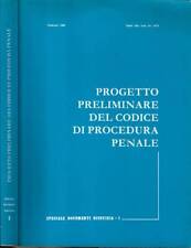 Progetto preliminare del codice di procedura penale. . AA. VV.. 1988. IED.