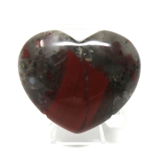 African blood stone heart - stone,