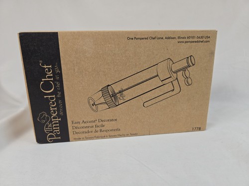 The pampered chef easy accent - the,