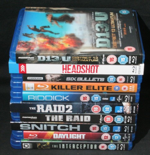 Lot blu ray action dvds - lot,