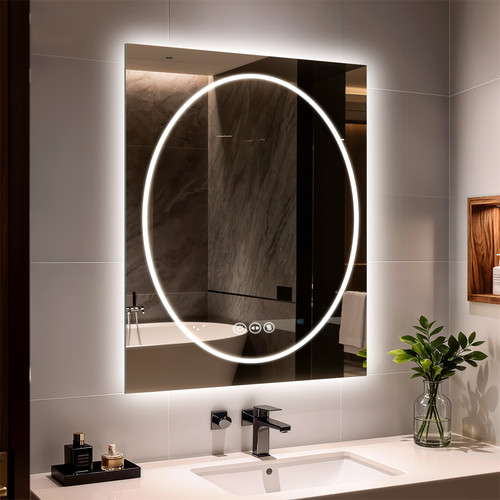 Caratteristico specchio bagno - specchio,