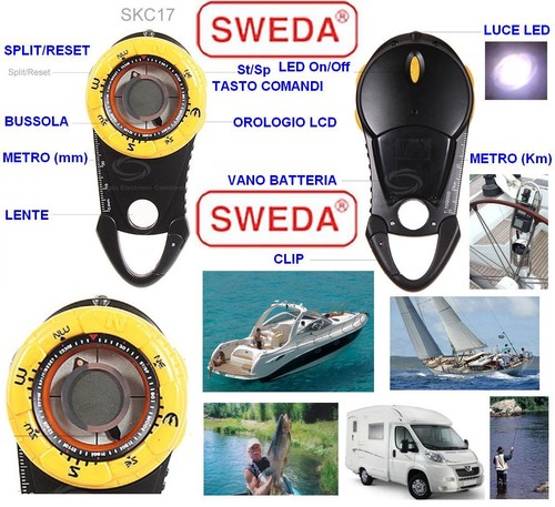 Sweda bussola portatile rosa - sweda,