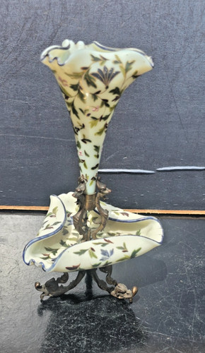 Vase soliflore opaline - vase, emaille