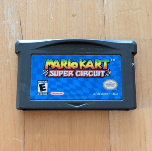 Nintendo mario kart super - nintendo,