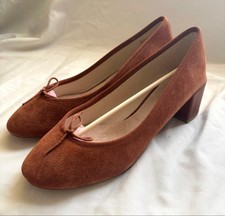 Ballerine Repetto Mary marroni scamosciate EU40/US9 scarpe donna - nuove senza etichette originali