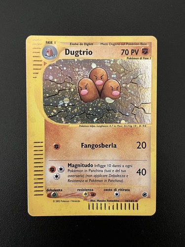 Pokemon card dugtrio - -,