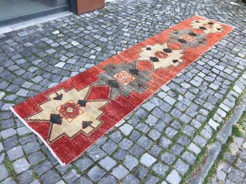 Tappeto vintage turco fatto - , a